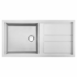 Artusi Granitek Series Single Bowl Sink with Drainer AGS1001W image NaN