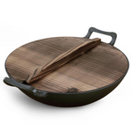 SOGA 36cm Cast Iron Wok 9357641006412 hero image