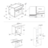 Whirlpool 60cm Pyrolytic Electric Built-in Oven AKP3840PIXAUS image NaN
