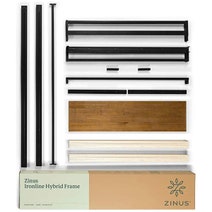 Zinus Ironline Metal & Wood Bed Frame King AU-IRPBH-K hero image