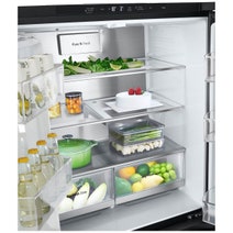 LG 506L French Door Fridge with Slim Non-Plumbed In-Door Ice and Water Dispenser Matte Black GF-LN500MBL hero image