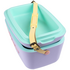 Polarbox Rainbow 20L Cooler Lilac with Yellow Strap and Rose Logo & Rivet PLBR20LR image NaN