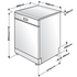 Beko 60cm Freestanding Dark Stainless Steel Dishwasher with Autodosing BDFB1650ADX image NaN