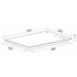 Artusi 30cm Domino Natural Gas Tempered Glass Cooktop CAGH32B image NaN