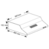 Robinhood RCA2AI6SS 60cm Fixed Rangehood image NaN