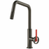 Gessi Officine V Pull Out Kitchen Mixer Tap 60203BMB image NaN