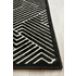Rug Culture York Large Black & Natural Rug 400X80CM - YRK-CIND-GLD-400X80 image NaN