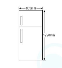 Westinghouse WTM5200WBL 520L Top Mount Fridge hero image