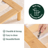 Zinus Arden Double Bamboo Wood Bed Frame with Upholstered Headboard AU-FPWNH8ZC-08D image NaN