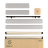 Zinus Curtis Single Upholstered Bed Base Light Grey AU-EFPB-LG-S image NaN