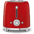 Smeg 50s Retro Style 2 Slice Toaster Red TSF01RDAU  image NaN
