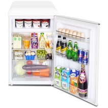 Husky 118L Retro Style Bar Fridge White HUSRET135WHHU hero image