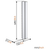 Vogel's CABLE10M 64cm Universal Cable Column System image NaN