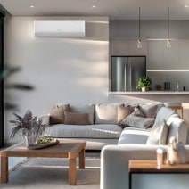 Rinnai TX Series 9.0kW Split System Air Conditioner with Wi-Fi and Voice Control HSNRTX90 hero image