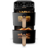Philips 4000 Series 10L Stacked Dual Basket Airfryer Black NA462-70 image NaN