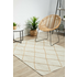 Rug Culture Nosa Large White & Natural Rug 280X190CM - NSA-222-WHT-280X190 image NaN