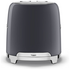 Smeg 50s Retro Style 2 Slice Toaster Slate Grey TSF01GRAU image NaN