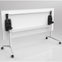 OLG Uni Flip Table 1800x750 White Worktop with White Frame OG_UNIFLIP1875W_W image NaN