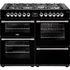 Belling Cookcentre 110cm Dual Fuel Black Freestanding Oven BCC1100DFB image NaN