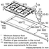 Bosch 90cm Series 6 Natural Gas Cooktop PCR9A5B90A image NaN