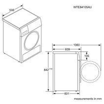 Bosch WAT24220AUWTE84105AU 8kg/7kg Laundry Package hero image