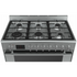Bosch 90cm Stainless Steel Series 8 Freestanding Dual Fuel Oven HSB838357A image NaN
