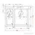 Artusi AGS592B 1 and 1/4 Bowl Sink image NaN