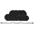 Cortex 40KG Endurashell Curl Bar Weight Set CSST-WPSECSET-D image NaN