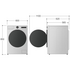 LG 10/6kg 3 Series AI Front Load Wash and Dry Combo White WXC3-1410W image NaN