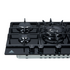 TRINITY 70cm Gas Cooktop 5 Burners Black Glass TRG700BK image NaN