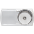 Oliveri LR522 Solitaire Round Bowl Left Hand Drainer Sink image NaN