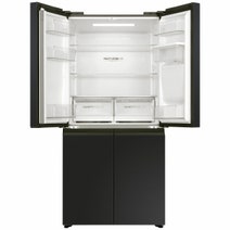 Haier 508L Quad Door French Door Frost Free Fridge Black HRF580YHC hero image