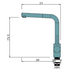 Gareth Ashton 3K6 Lucia Pull Out Kitchen Mixer Tap image NaN