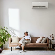 Haier 7.0 kW Pinnacle Hi Wall Split System R/C Air Conditioner DRED Enabled AS71PDDHRA-SET hero image