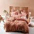 Linen House Haze Rosette King Bed Quit Cover Set 01704I378 image NaN