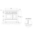 Bertazzoni Professional Series 90cm 5-Zone Induction Cooktop with Electric Double Oven Cooker Carbonio PRO95I2ECAT image NaN