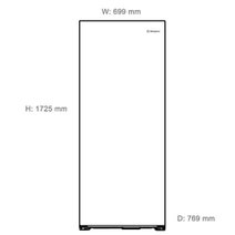 Westinghouse 501L Upright Fridge WRB5004SBR hero image