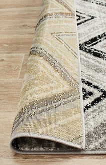Rug Culture Metro Large Black Rug 290X200CM - MET-616-BLK-290X200 hero image