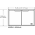 DCS Built-In BBQ Access Doors ADN1-20X36 image NaN