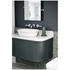 Turner Hastings Evara 90x53 Wall Hung Vanity with Real Marble Top To Suit Above Counter Basin Aegean Blue NTH EV955-AB-NTH image NaN