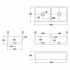 Turner Hastings Patri 100 X 47 Fireclay Double Bowl Butler Sink PA100FS image NaN