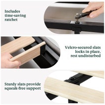 Zinus Double Gas Lift Bed Base AU-FPPPL1ZC-11D hero image