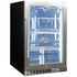 Schmick 121L Under Bench Front Venting Glass Door Bar Fridge SK116SS image NaN
