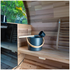 Revel Edenview 4 Person Traditional Cedar Barrel Sauna R-BT-CEDAR-4P image NaN
