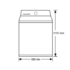 Samsung WA10J7750GW 10kg Top Load Washing Machine image NaN