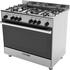 Glem 90cm Gas Oven & Cooktop with Electric Grill Freestanding Oven GB965GG image NaN