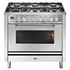 ILVE 90cm Professional Plus Dual Fuel Freestanding Oven/Stove P096DWE3SS image NaN