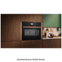 NEFF Flex Design 45cm Compact Oven with FullSteam Brushed Bronze C29FS31Y0A-BB image NaN