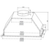 Robinhood RPB3CL6SS/WH 60cm Under Cupboard Rangehood image NaN