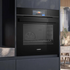 Siemens iQ700 60cm Built-In Oven with Steam Function - Black  HS958GDD1 image NaN